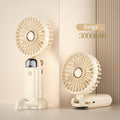 Portable Hand-held Fan Mini Folding Desk Fan Cooler Cooling USB Rechargeable